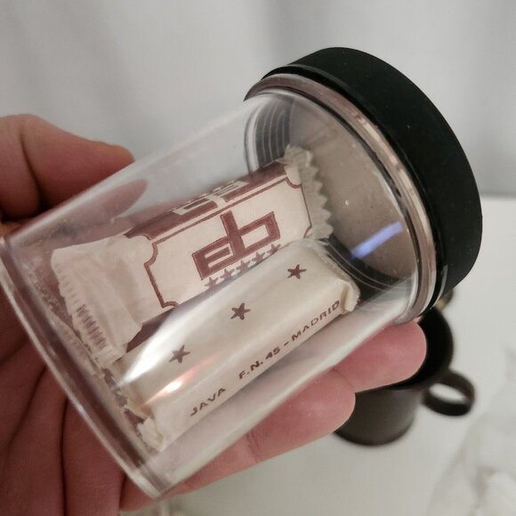 Vintage Hot Rod Immersion Heater w/CUPS And Case Travel Airlines Condiments - Picture 6 of 10